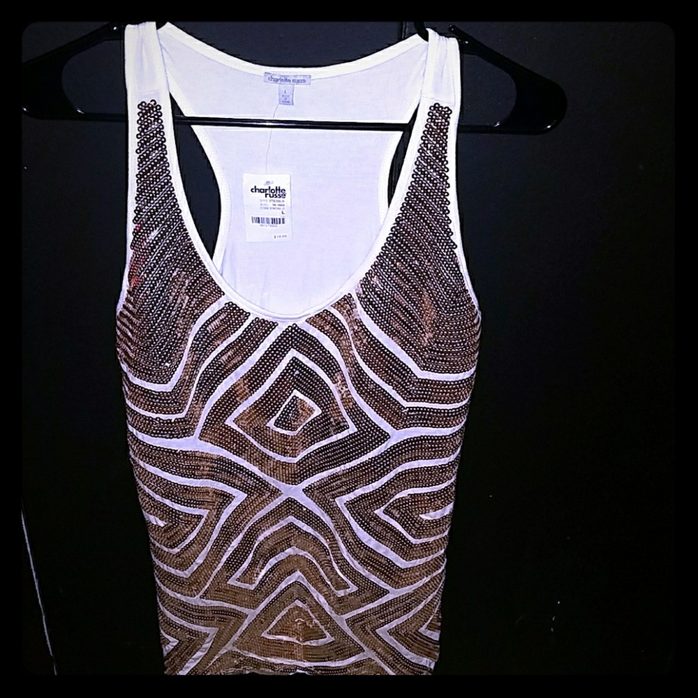 **A SEQUINED PARTY TOP**